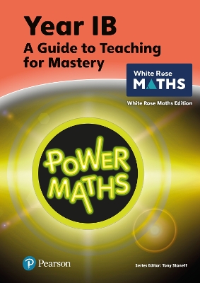 Book cover for Power Maths Teaching Guide 1B - White Rose Maths edition