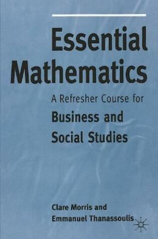 Cover of Essential Mathematics