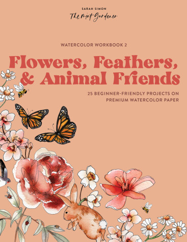 Book cover for Flowers, Feathers, and Animal Friends