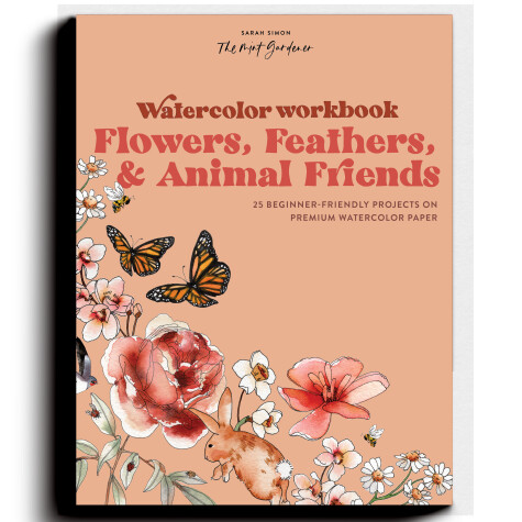 Book cover for Flowers, Feathers, and Animal Friends