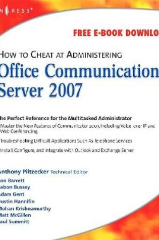 Cover of How to Cheat at Administering Office Communications Server 2007