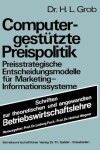 Book cover for Computergestützte Preispolitik
