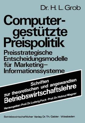 Cover of Computergestützte Preispolitik