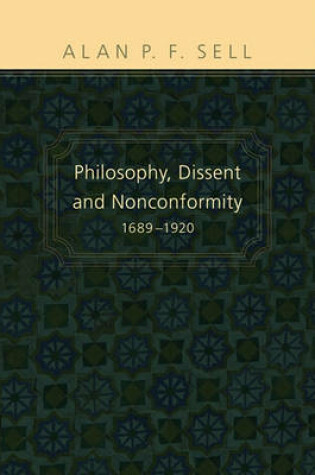 Cover of Philosophy, Dissent and Nonconformity