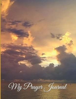 Book cover for My Prayer Journal - Florida Sunset over the Atlantic Ocean