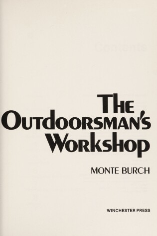 Cover of Outdoorsman's Workshop