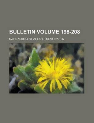 Book cover for Bulletin Volume 198-208