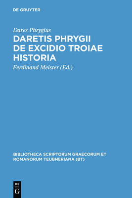 Book cover for De Excidio Troiae Historia CB