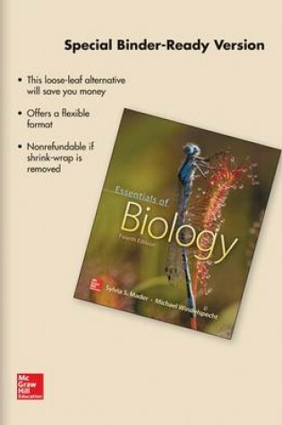 Cover of Loose Leaf Version for Essentials of Biology with Connect Access Card