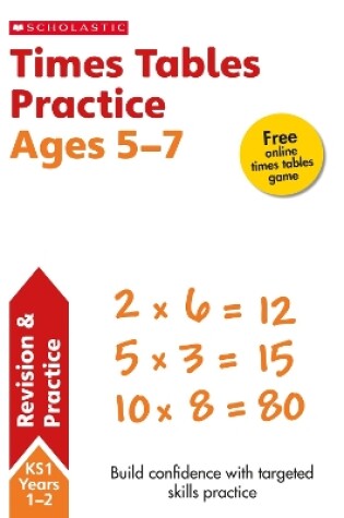 Cover of Times Tables Practice Ages 5-7