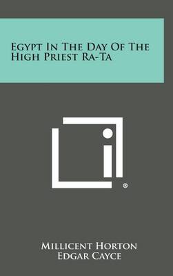 Book cover for Egypt in the Day of the High Priest Ra-Ta