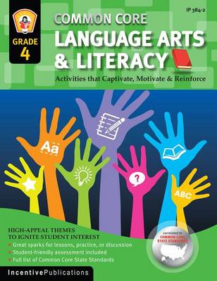 Book cover for Common Core Language Arts & Literacy Grade 4
