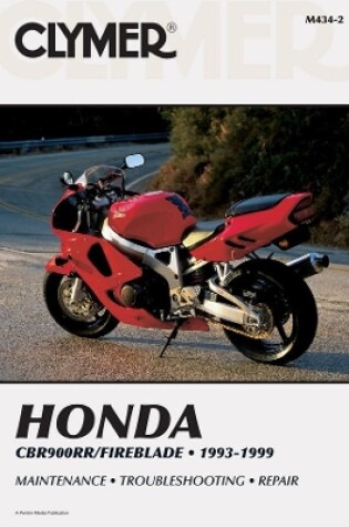 Cover of Honda CBR900RR/Fireblade Motorcycle (1993-1999) Service Repair Manual