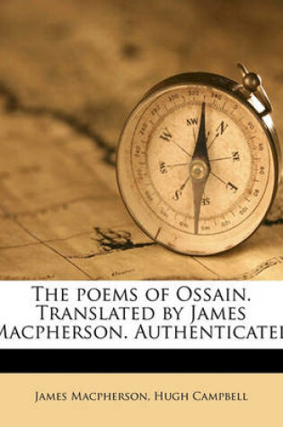 Cover of The Poems of Ossain. Translated by James MacPherson. Authenticated Volume 2