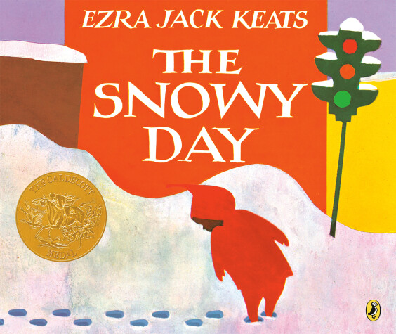 Book cover for The Snowy Day