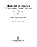 Book cover for Black Art in Houston