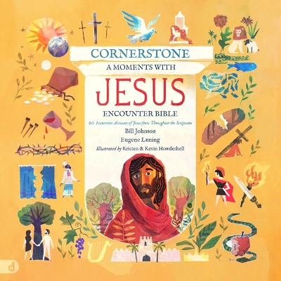 Book cover for Moments with Jesus: Cornerstones