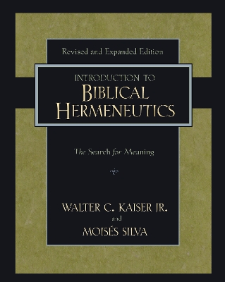 Book cover for Introduction to Biblical Hermeneutics
