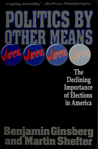 Cover of Politics by Other Means