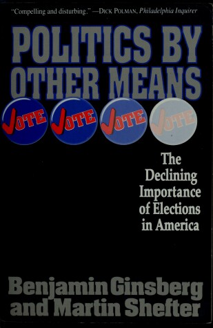 Book cover for Politics by Other Means