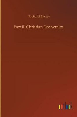 Cover of Part II. Christian Economics