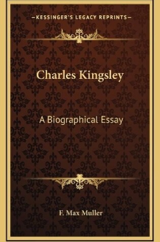 Cover of Charles Kingsley