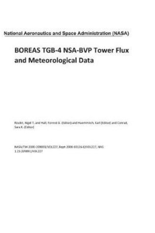 Cover of Boreas Tgb-4 Nsa-Bvp Tower Flux and Meteorological Data