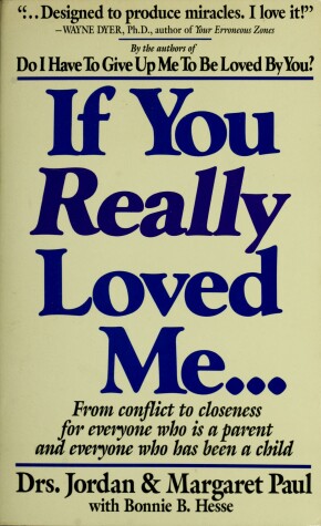 Book cover for If You Really Loved Me--