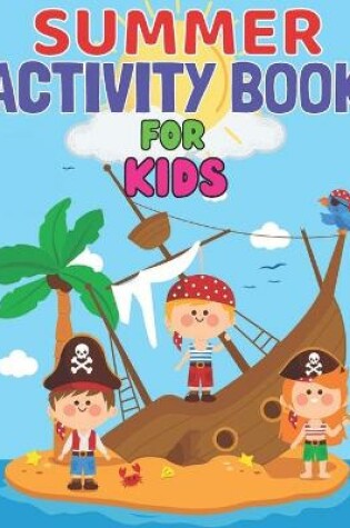 Cover of Summer activity book for kids