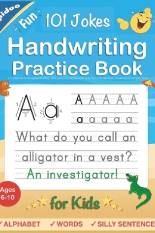 Cover of Handwriting Practice Book for Kids Ages 6-8