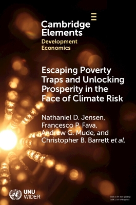 Book cover for Escaping Poverty Traps and Unlocking Prosperity in the Face of Climate Risk