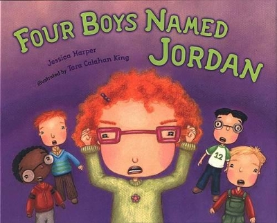 Book cover for Four Boys Named Jordan