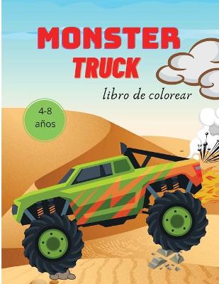 Book cover for Monster Truck Libro de Colorear para Niños