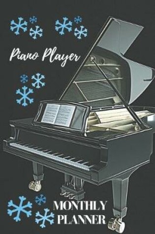 Cover of Piano Player Monthly Planner