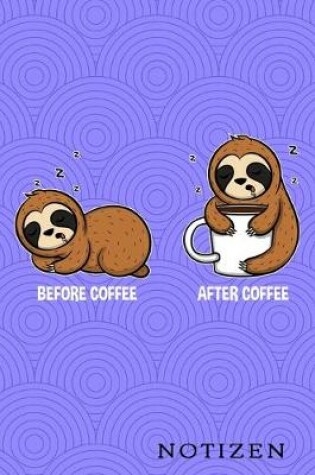 Cover of Before Coffee After Coffee Notizen