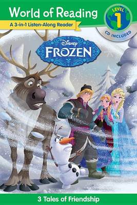Book cover for Frozen Frozen 3-In-1 Listen-Along Reader (World of Reading Level 1)