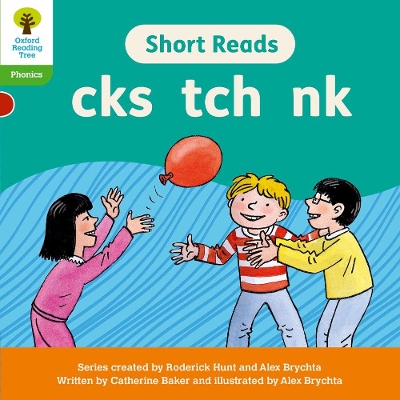 Book cover for Oxford Reading Tree: Floppy's Phonics Decoding Practice: Oxford Level 2: Short Reads: cks tch nk