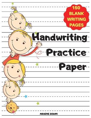 Book cover for Handwriting Practice Paper for Kids