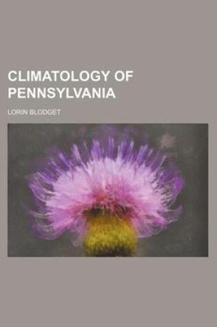 Cover of Climatology of Pennsylvania