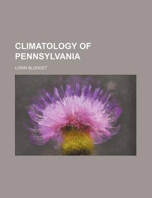 Book cover for Climatology of Pennsylvania