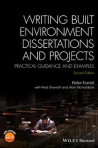 Cover of Writing Built Environment Dissertations and Projects