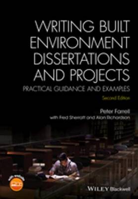 Book cover for Writing Built Environment Dissertations and Projects