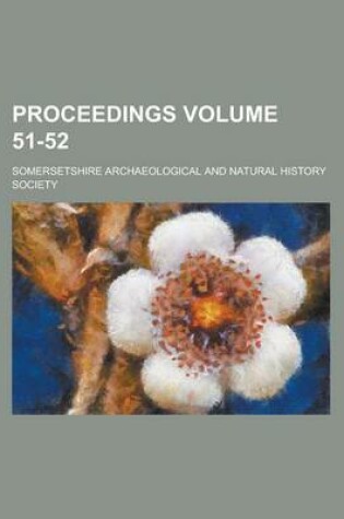 Cover of Proceedings Volume 51-52
