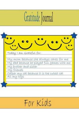 Cover of Gratitude Journal For Kids