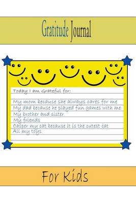 Cover of Gratitude Journal For Kids