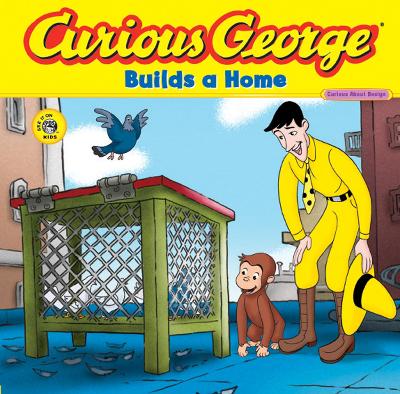 Book cover for Curious George Builds a Home