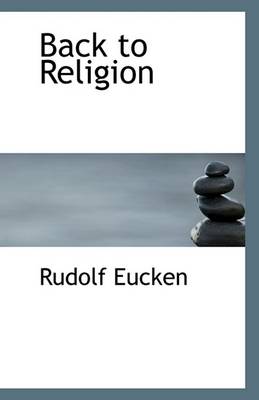 Book cover for Back to Religion