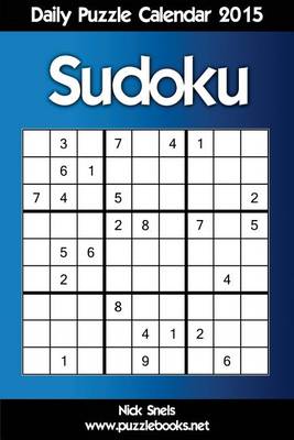 Book cover for Daily Sudoku Puzzle Calendar 2015