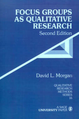 Cover of Focus Groups as Qualitative Research