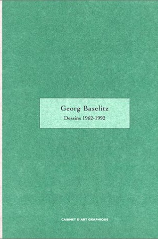 Cover of Georg Baselitz